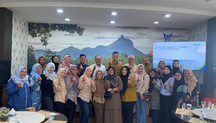 Sosialisasi Program BPJS Ketenagakerjaan kepada Pengurus Koperasi di Kabupaten Lahat, Wujudkan Perlindungan Bagi Insan Koperasi