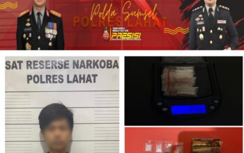 Ungkap Dugaan Peredaran Sabu di Mes Karyawan, 8 Paket Diamankan Satres Narkoba Polres Lahat