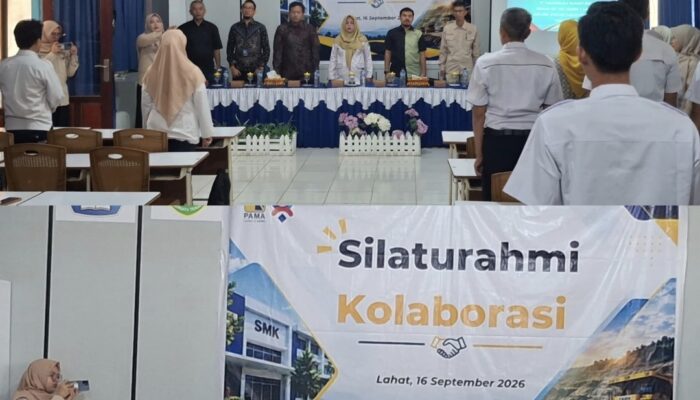 Perkuat Sinergi PT PAMA Persada Nusantara Silahturami Kolaborasi dengan BKK SMKN 1 Lahat dan SMK Afiliasi kabupaten Lahat