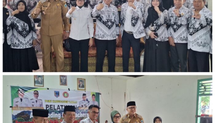 PGRI Lahat Lounching Gerakan 1 Juta Guru Mahir AI dan Coding