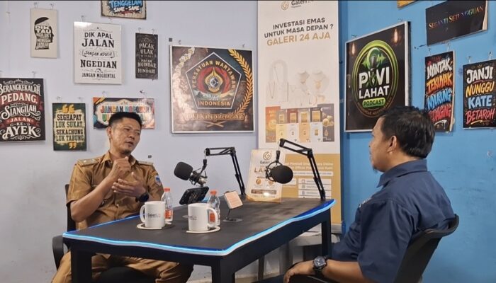 Podcast di PWI Lahat, Kades Lesung Batu Ungkap Cara Sulap 5,5 Hektar Lahan Jadi Agrowisata