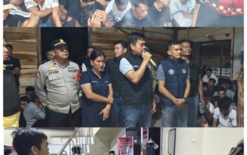 Polres Lahat Gelar Operasi Sarang Narkoba di Cafe D, Amankan 9 Orang dan Sita 12 Paket Ekstasi