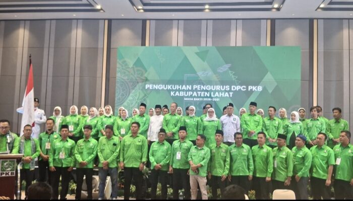 Pengurus DPC PKB Kabupaten Lahat Periode 2026-2031 Dikukuhkan